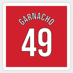 Garnacho 49 Home Kit - 22/23 Season Sticker